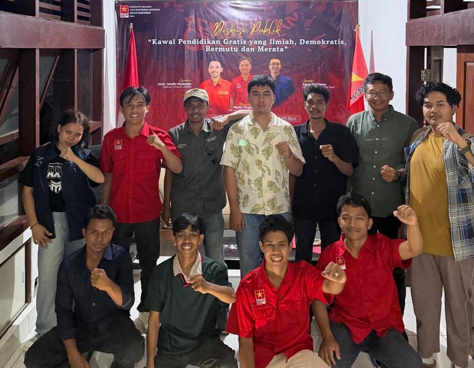 EW LMND Bali Gelar Diskusi Publik, Kawal Pendidikan Gratis yang Ilmiah, Demokratis, Bermutu, dan Merata