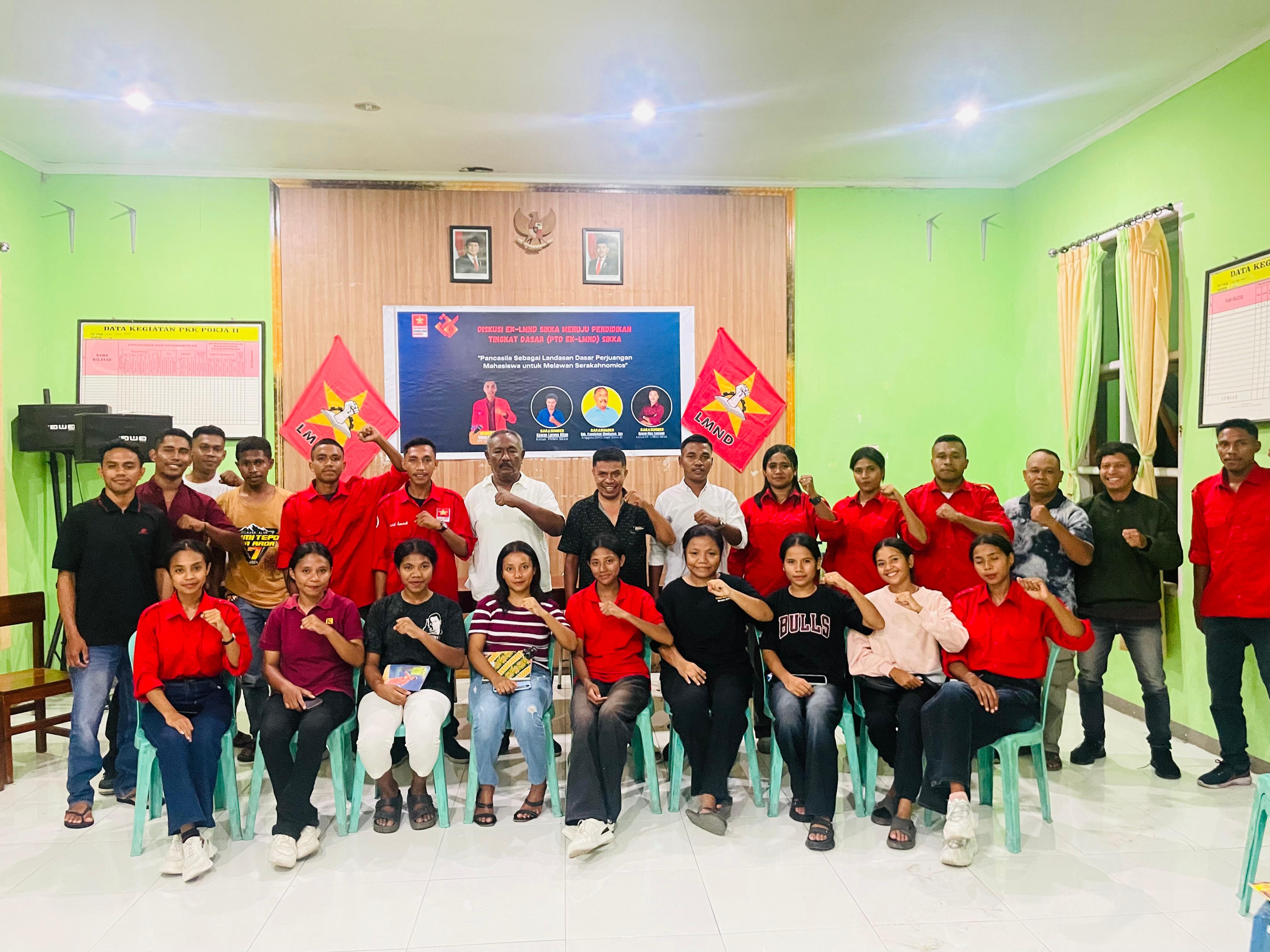 ‎EK-LMND Sikka: Pancasila, Fondasi Gerakan Mahasiswa Melawan Serakahnomics ‎