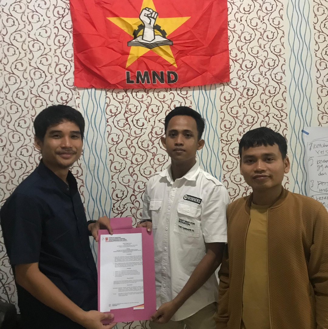 ‎EN LMND Gelar PTD dan Terbitkan SK KP EW LMND Sumut, Perkuat Konsolidasi Organisasi di Daerah