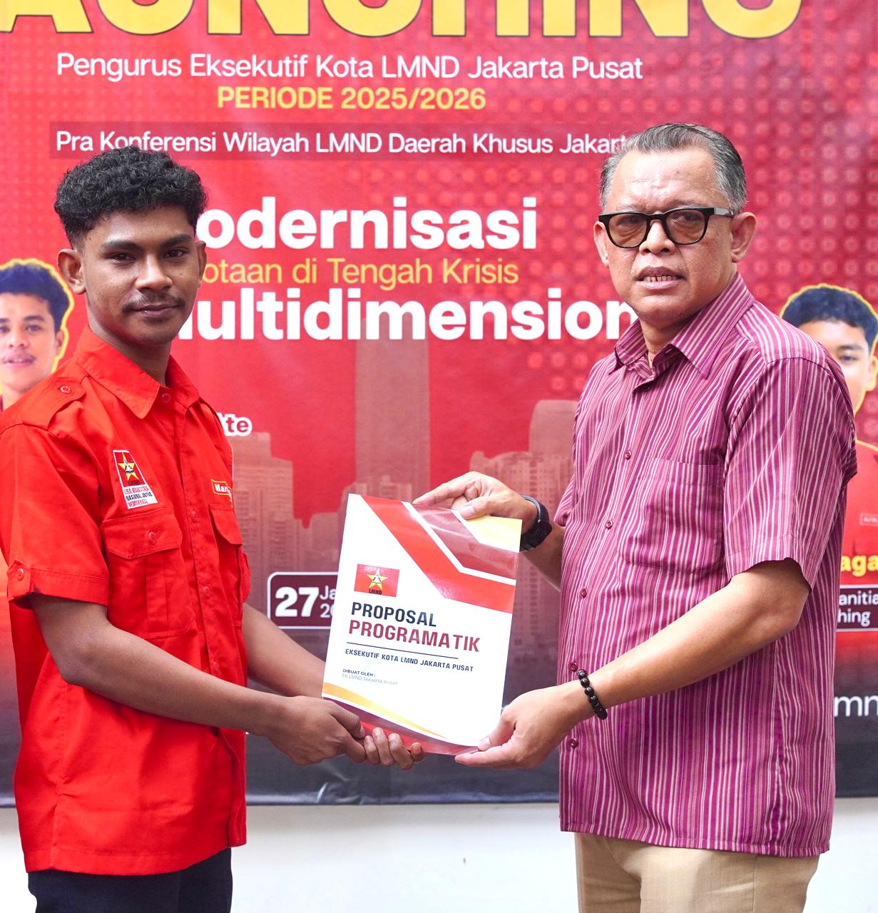 EK-LMND Jakarta Pusat Launcing Kepengurusan Baru