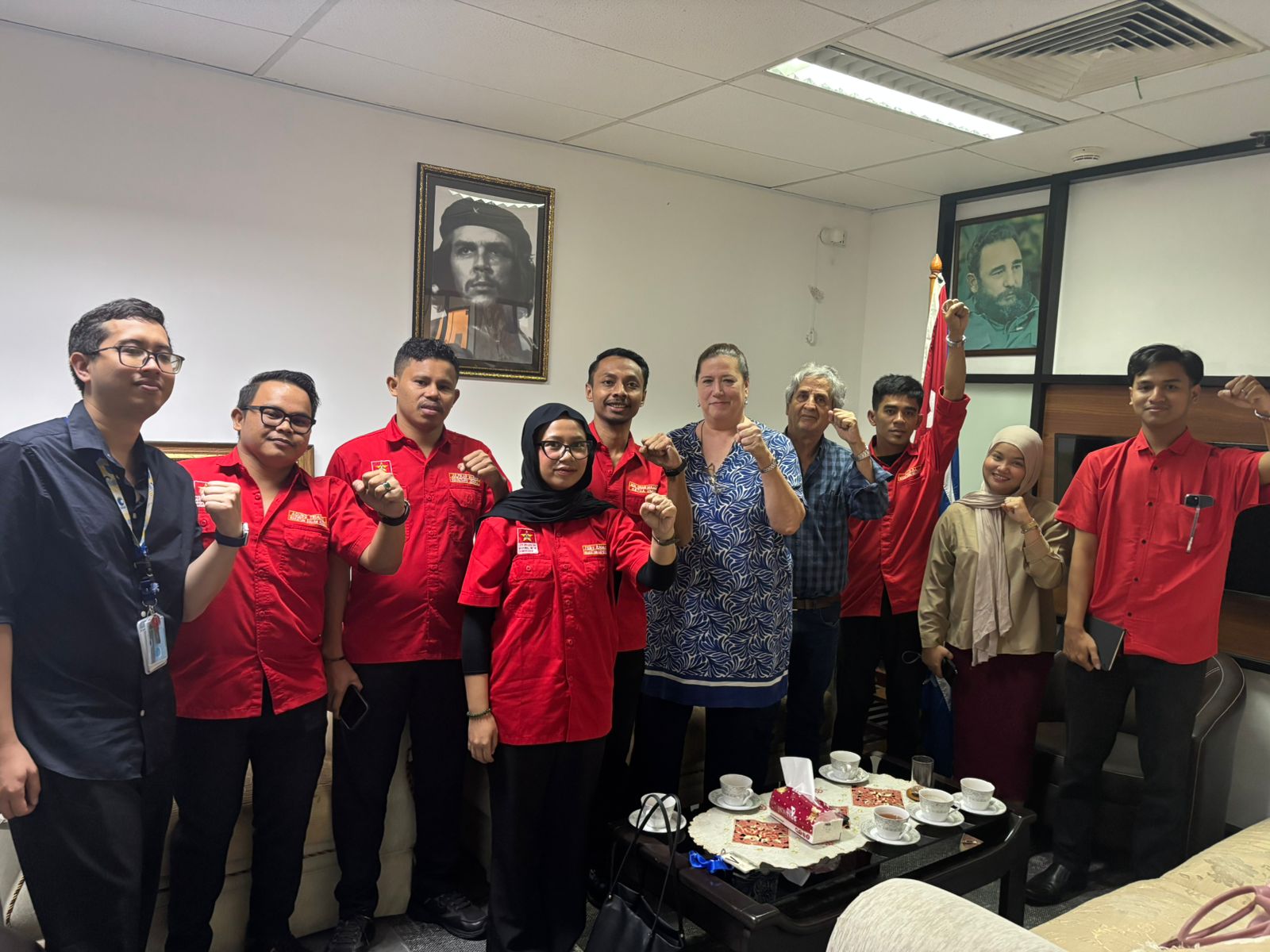 Bertemu Kedubes Kuba, LMND Tegaskan Sikap Anti-Imperialisme dan Lawan Serakahnomics