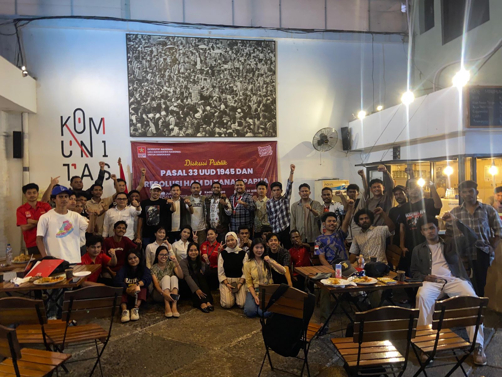 LMND Tegaskan Implementasi Pasal 33 UUD 1945 dan Resolusi HAM di Tanah Papua