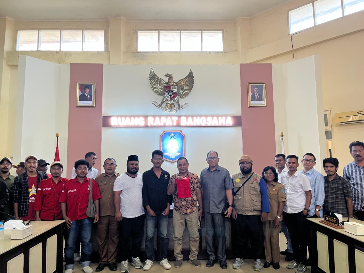 EK LMND Halut-Petani Audiensi ke DPRD, Desak Bentuk Pansus Pertanian