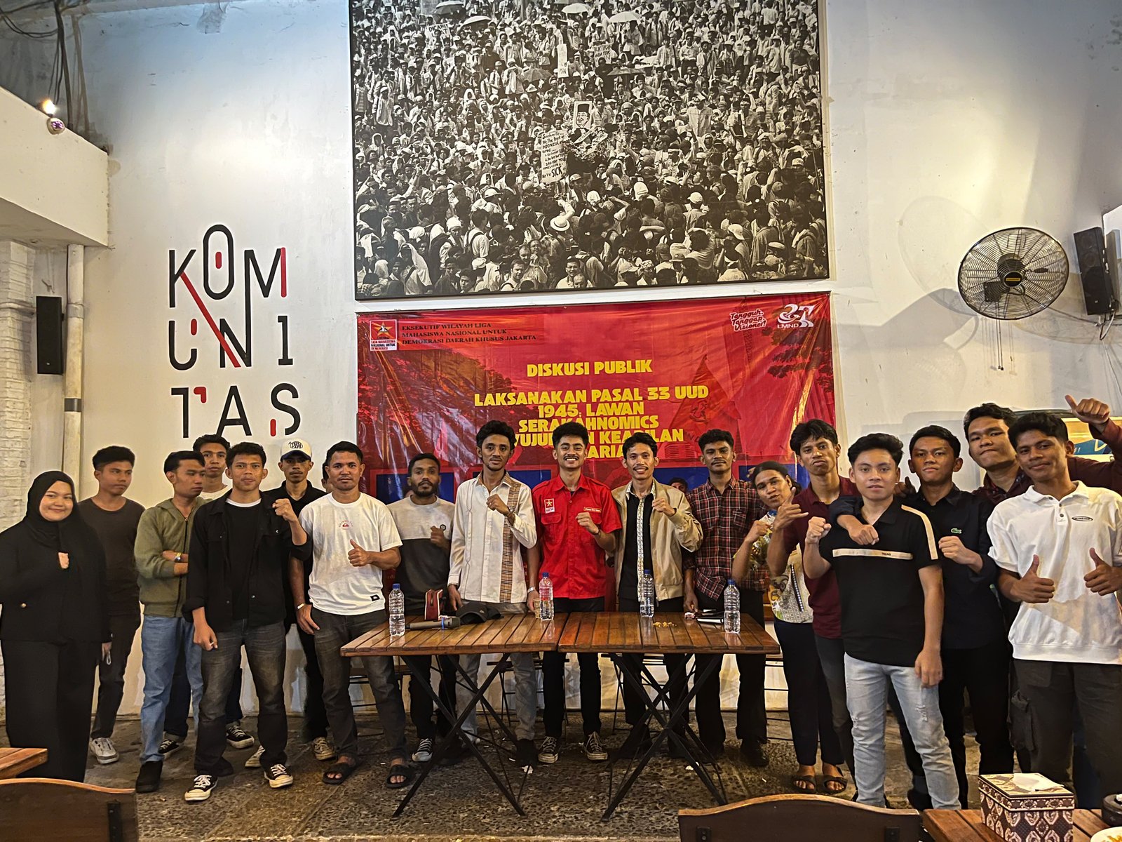 LMND DKJ Soroti Ketimpangan Agraria dan Kritik “Serakahnomics” dalam Implementasi Pasal 33 UUD 1945